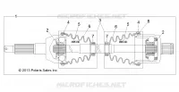 SYSTÈME DE TRANSMISSION, ARBRE DE TRANSMISSION ARRIERE