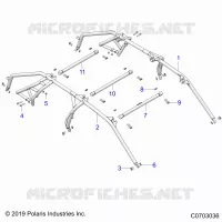 CHASSIS, CAB CADRE