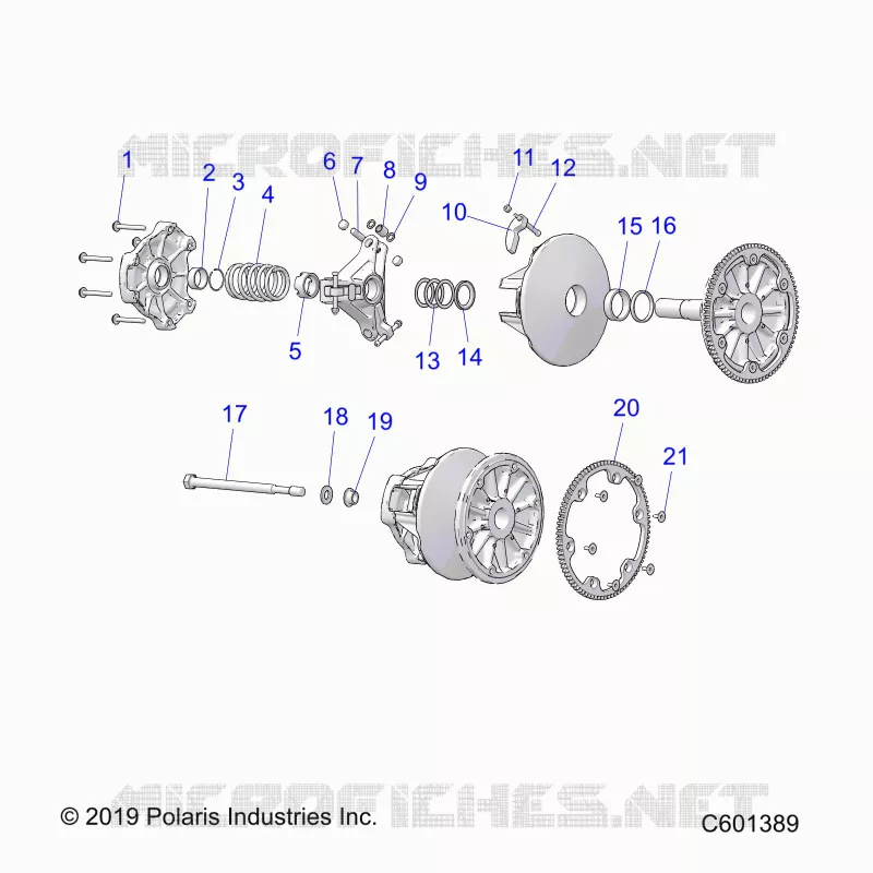 SYSTÃˆME DE TRANSMISSION, CLUTCH, PRIMARY