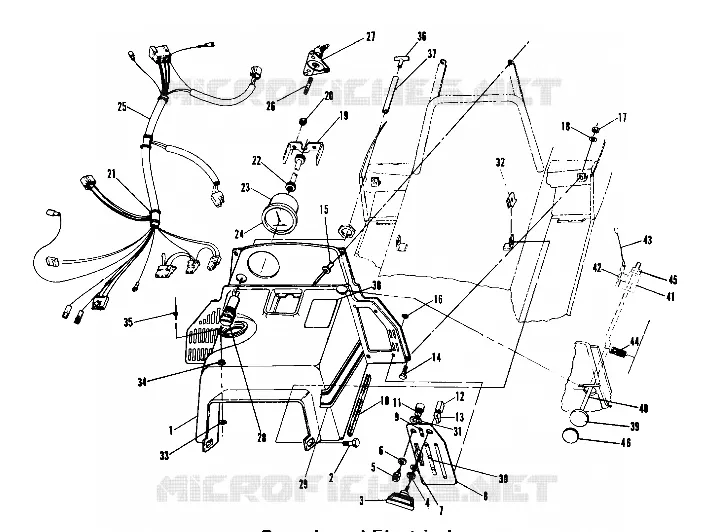 CONSOLE AND ELECTRICITE (4910931093005A)