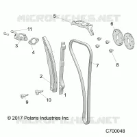 CHAINE DE DISTRIBUTION AND TENSIONER