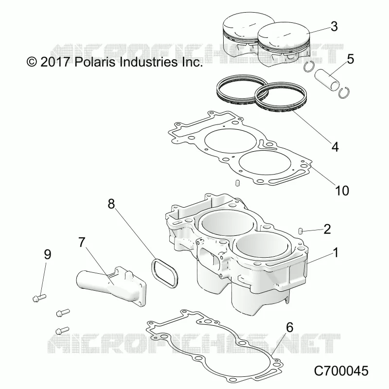 CYLINDRE AND PISTON