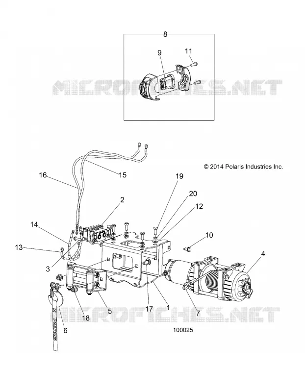 CHASSIS, WINCH