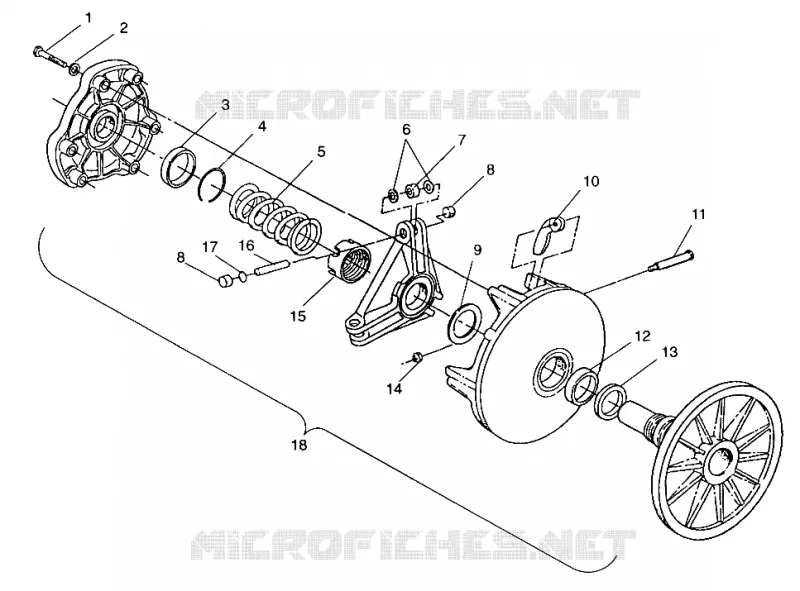 EMBRAYAGE DE TRANSMISSION