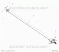 SYSTÃˆME DE TRANSMISSION, REAR PROP SHAFT