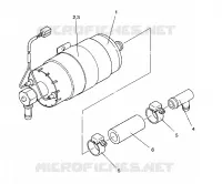 POMPE A CARBURANT ASSEMBLY RXL/0930768 and RXL SKS/0930568 (4922992299035A)