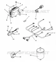 PIECES EFI 500 EFI / 0930674 AND  500 EFI SKS / 0930574 (4922962296038A)