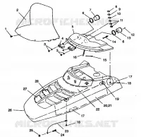 CAPOT 500 EFI E942774 and  EFI SKS E942574 (49274127410007)