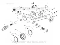 CHASSIS, REAR BRAS OSCILLANT
