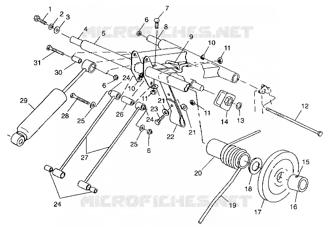 BRAS DE SUSPENSION ARRIERE