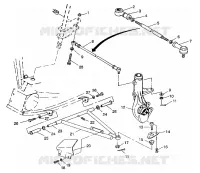 TRIANGLES SUSPENSIONS  4X4 350L W938139 (4924052405019A)
