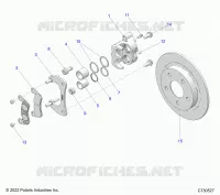 BRAKES, ETRIER DE FREIN ARRIERE