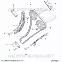 CHAINE DE DISTRIBUTION AND SPROCKET