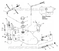 RESERVOIR D'HUILE SL 780 B974088 and Intl. SL 780 I974088 (4940924092A012)