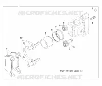 FREIN ARRIERE CALIPER