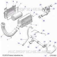 ENGINE, PRISE D'AIR SYSTEM