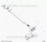 SYSTÃˆME DE TRANSMISSION, MID PROP SHAFT