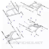 SUSPENSION ARRIERE CONTROL ARMS