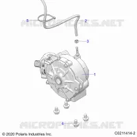 SYSTÃˆME DE TRANSMISSION, FRONT GEARCASE MOUNTING