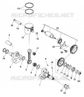 VILEBREQUIN AND PISTON ASSEMBLY (4918531853036A)