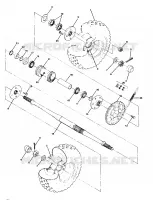PONT ARRIERE 250 4X4