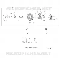 SYSTÃˆME DE TRANSMISSION, PRIMARY CLUTCH