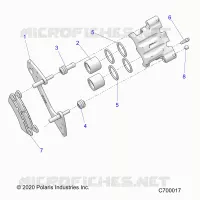 FREIN AVANT CALIPER