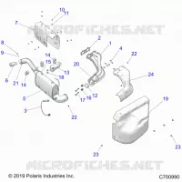 ENGINE, ECHAPPEMENT
