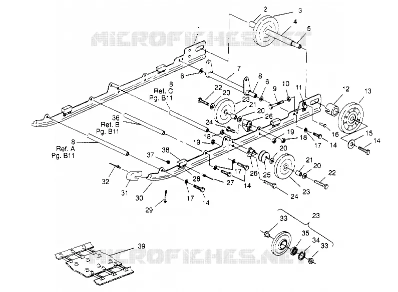 SUSPENSION SUPER SPORT 0950743 (4928882888B009)