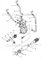POMPE A HUILE XLT 0940767, XLT SP 0940667   XLT SKS 0940567 (4925022502040A)