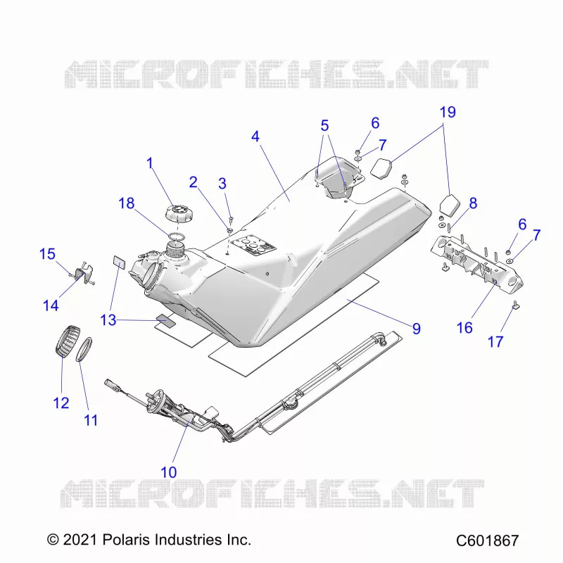 SYSTÃˆME D'ALIMENTATION, FUEL TANK ASM.