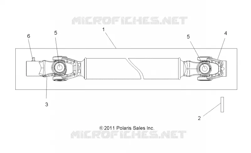 DRIVE TRAIN, FRONT ARBRE DE TRANSMISSION