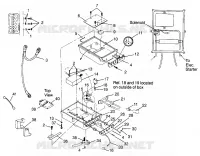BOITIER ELECTRIQUE HURRICANE B964466 and  Intl. HURRICANE I964466 (4935733573B010)