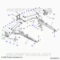 SUSPENSION ARRIERE TRAILING ARMS