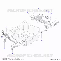 CARROSSERIE ARRIERE RACK, MOUNTING