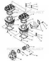 CYLINDRE WIDETRAK GT 0962061 AND EUROPEAN WIDETRAK GT E962061 (4931623162C008)