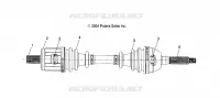 ARBRE DE TRANSMISSION, FRONT