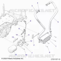 FILTRE A HUILE, OIL COOLER AND RELATED