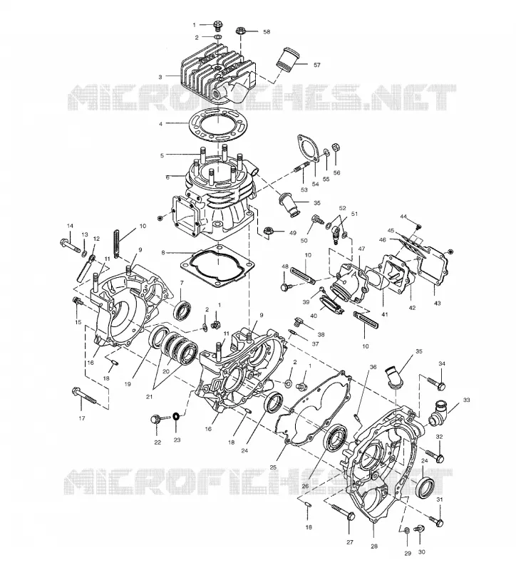 CARTERS MOTEUR AND CYLINDRE