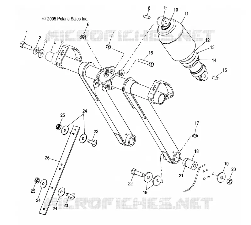 BRAS DE SUSPENSION AVANT