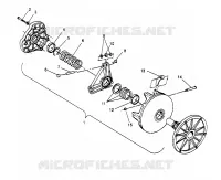 EMBRAYAGE DE TRANSMISSION SPORT 0960443, SPORT TOURING 0960243  AND EUROPEAN SPORT TOURI (4932223222C005)