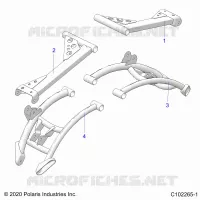 SUSPENSION ARRIERE CONTROL ARM