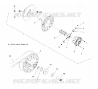 SYSTÈME DE TRANSMISSION, SECONDARY CLUTCH