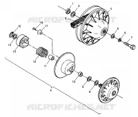 EMBRAYAGE DE TRANSMISSION BIG BOSS 6X6 400L W97AE38A (4940814081C010)