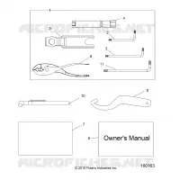 REFERENCES, TOOL KIT AND MANUEL DU PROPRIETAIRE