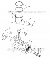 VILEBREQUIN AND PISTON ASSEMBLY (4914761476039A)
