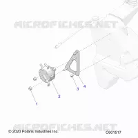 SYSTÃˆME D'ALIMENTATION, FUEL PUMP MOUNTING
