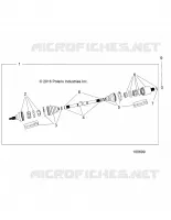 DRIVE TRAIN, TRANSMISSION ARRIERE SHAFT