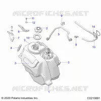 SYSTÃˆME D'ALIMENTATION, FUEL TANK ASM.