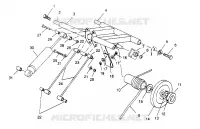 BRAS DE SUSPENSION ARRIERE  500 EFI 0952774, EFI SKS 0952574,   EFI SKS PT 09 (4929052905C002)